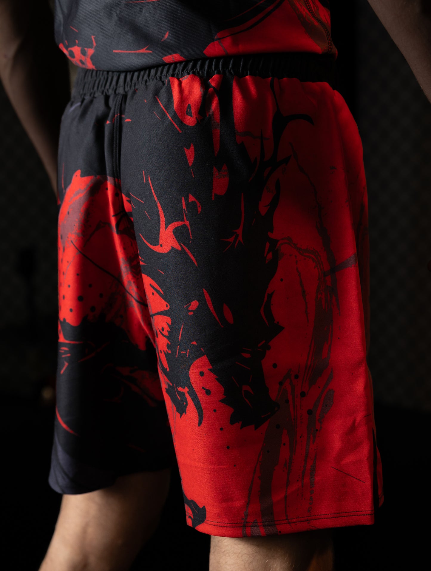 Vitor Shaolin Red - Shorts