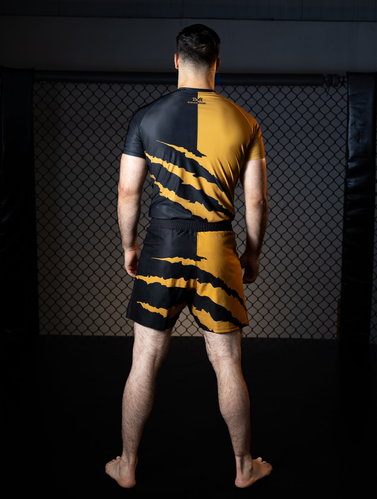 Golden Scratch BWR Rashguard