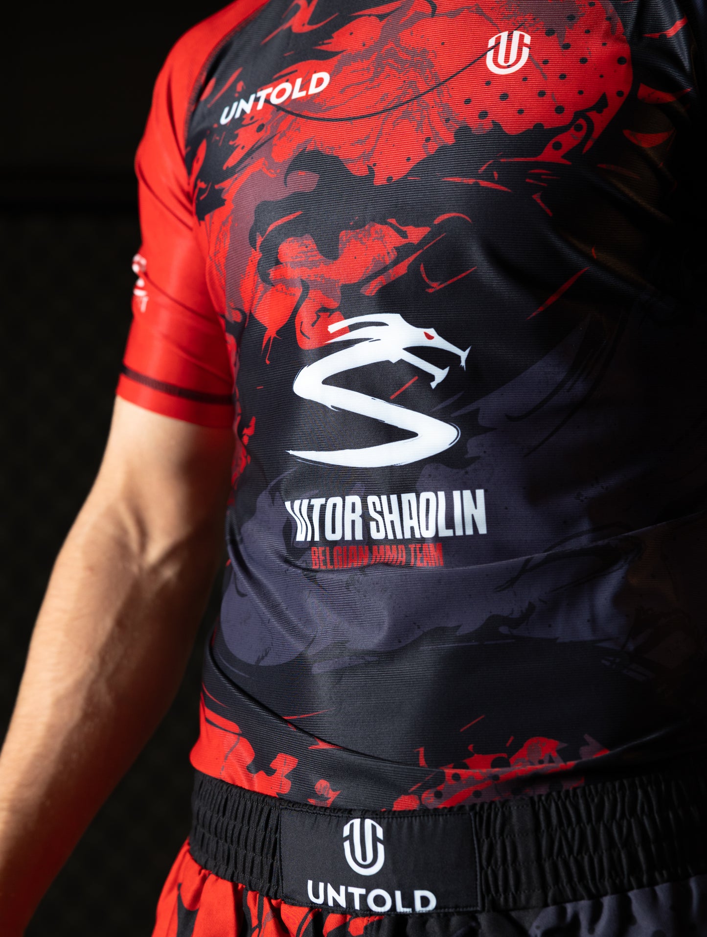 Vitor Shaolin Red - Shorts