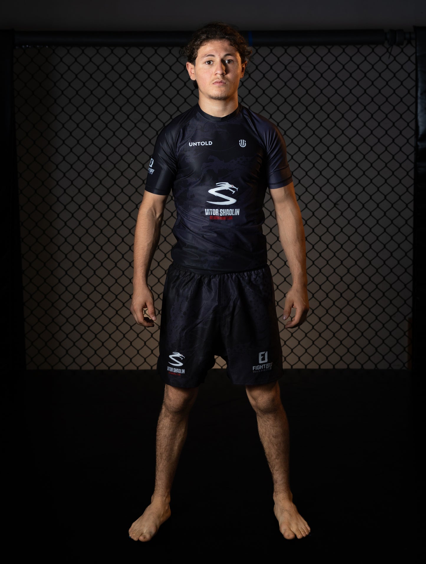 Vitor Shaolin Black - Rashguard