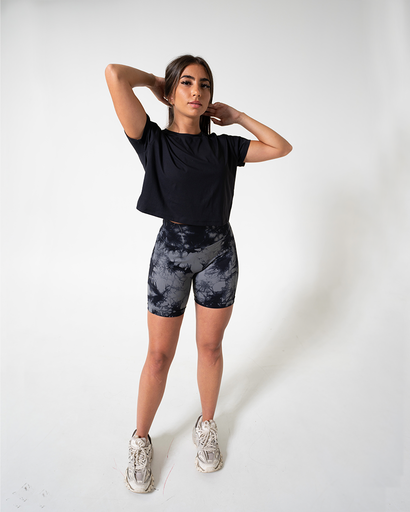 Tie-dye shorts
