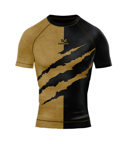 BWR Golden Scratch Rashguard