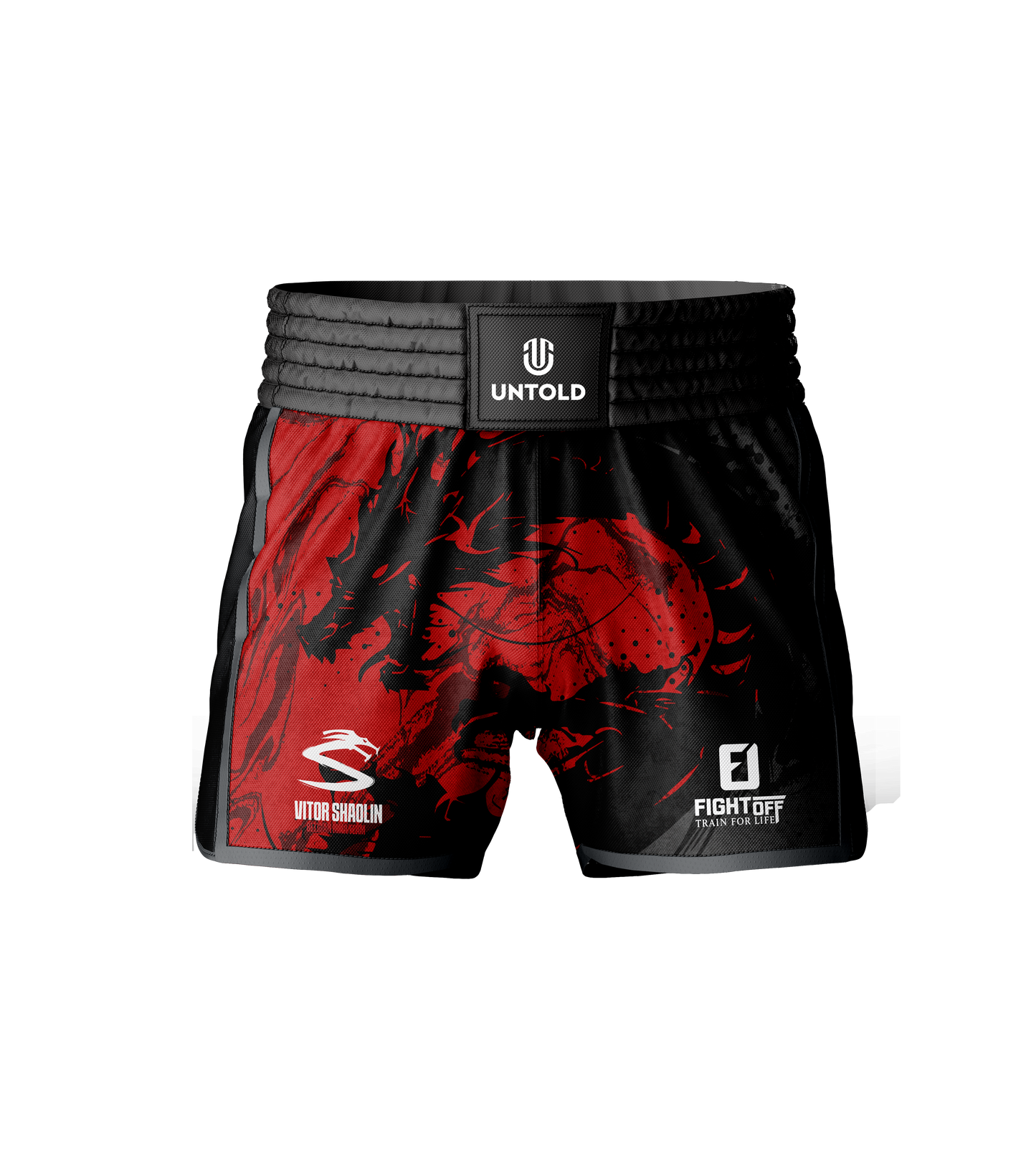 Vitor Shaolin Red - Shorts