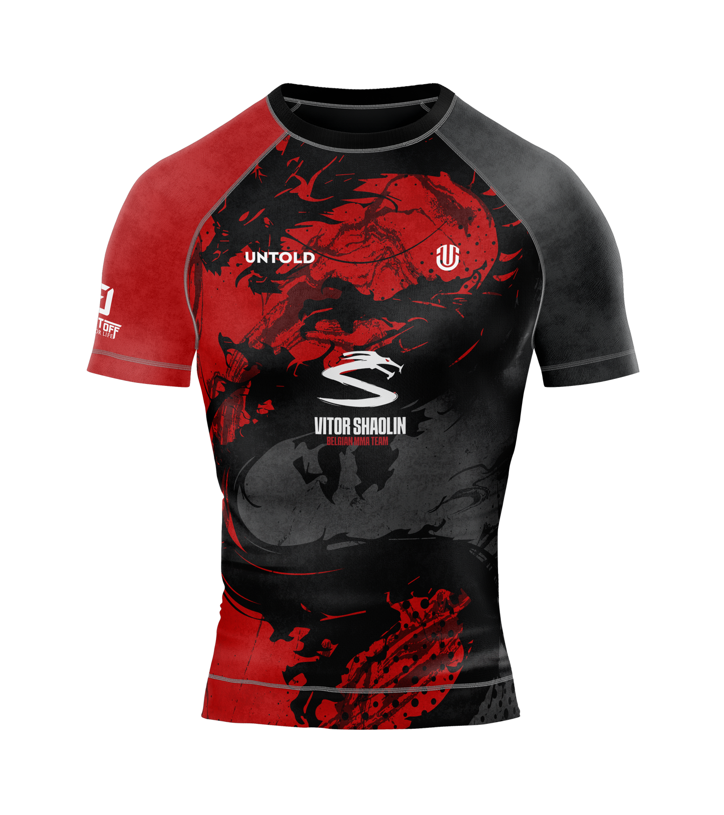 Vitor Shaolin Red - Rashguard