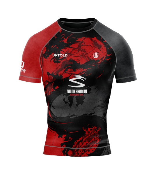 Vitor Shaolin Red - Rashguard